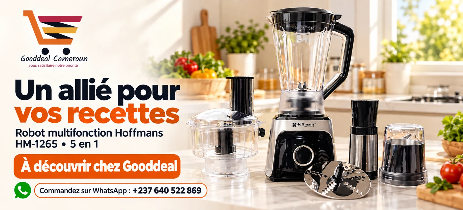 Un allié pour vos recettes, Robot multifonction Hoffmans