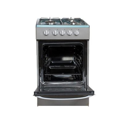 Cuisinière à gaz Midea MD-508 - 4 feux - 50 x 50cm - Gris Garantie : 03 mois