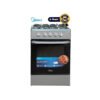 Cuisinière à gaz Midea MD-508 - 4 feux - 50 x 50cm - Gris Garantie : 03 mois