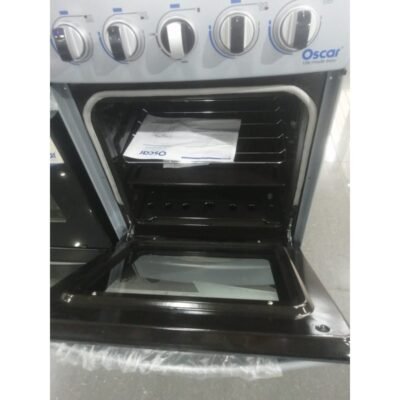 Cuisinière automatique Oscar 50x50 - 4 foyers Grise Garantie : 03 mois