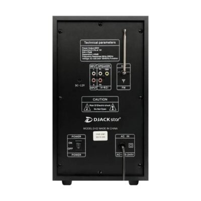 DJACK STAR D-02, haut-parleur djack star pour la maison 01 mois