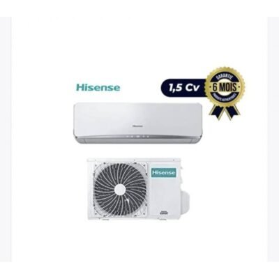 HISENSE SPLIT MURAL 1.25 CV-9000BTU – AS-09CR4SYRCA02 Garantie : 03