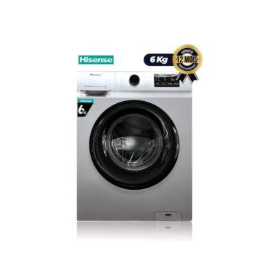 Machine À Lave Automatique Hisense - WFVB 6010MT- 6KG - Gris