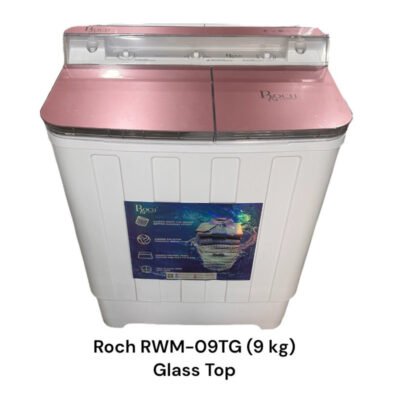 machine-a-laver-roch-semi-automatique-9kg-rwm-09ttg-w-plan-en-verre-garantie-06-mois Machine à laver Roch semi-automatique 9KG | GoodDeal Cameroun |