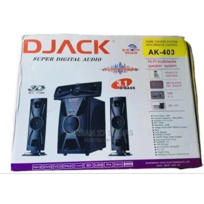 Système d'enceintes multimédia HI-FI 60 Watts- canaux -3.1 Ak-403 Garantie 02 mois