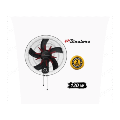 Ventilateur Mural 120 W Binatone WF-1806