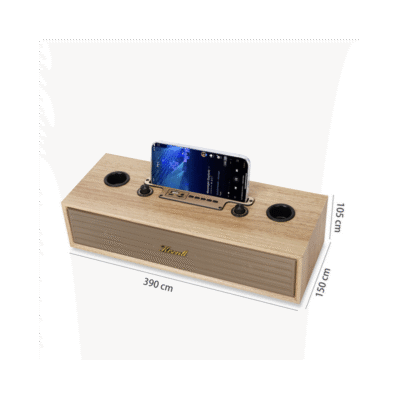 kisonli-g102-haut-parleurs-portable-bluetooth-retro-bois-3mois- Kisonli G102 haut-parleurs portable - bluetooth - rétro - Bois
