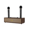 Kisonli G102 haut-parleurs portable - bluetooth - rétro - Bois