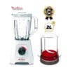 blendeur---moulinex-blendforce---lm422125---600-w---2-vitesses-plus-impulsion---cruche-plastique-2l-_-1-bol-a-sec---blanc---garantie-6-mo BLENDEUR - MOULINEX BLENDFORCE - LM422125 - 600 W - 2 Vitesses plus impulsion - Cruche plastique 2L + 1 bol a sec - Blanc