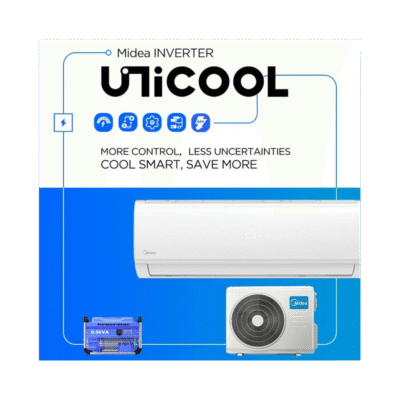 climatiseur-inverter-split-15-cv-midea-unicool-12000-btu-06-mois-garantie Climatiseur Inverter Split 1.5 CV Midea UNICOOL - 12000 BTU