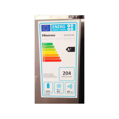 Réfrigérateur à double porte Hisense - RD-23DC4SA - Rouge + Garantie:06mois