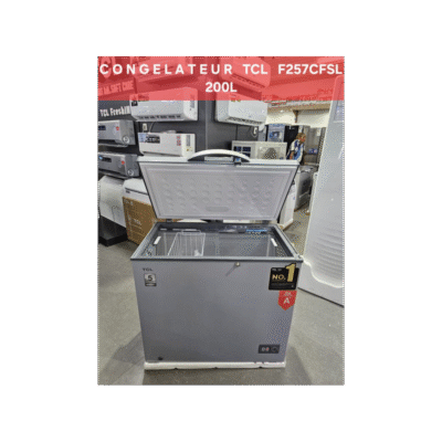 Congélateur Coffre TCL 200L – F257CFSL + Garantie 06 mois