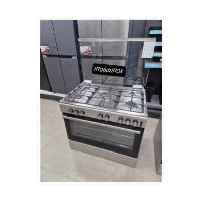 Cuisinière à gaz INNOVA - 05 Foyers - 60 X 90 cm - AUTOMATIQUE - IN9602 INOX + 06Mois Garantie